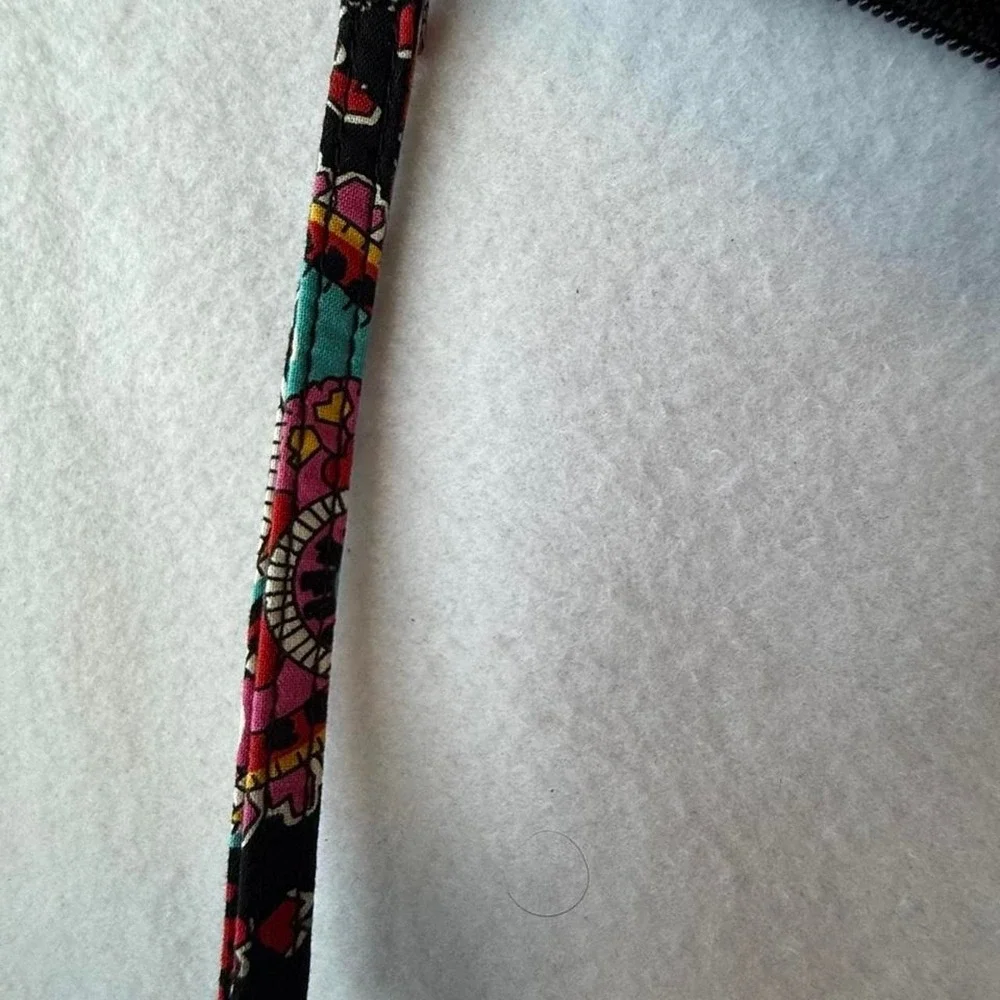 Vera Bradley Double Zip Wristlet Parisian Paisley Retired Print Wallet Purse